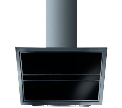 Smeg KCVR9NE Chimney Cooker Hood - Stainless Steel & Black Smeg KCVR9NE Chimney Cooker Hood - Stainless Steel & Black